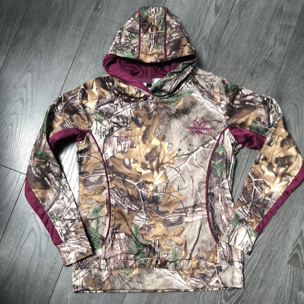 Realtree Camo Hoodie Sweatshirt Size small